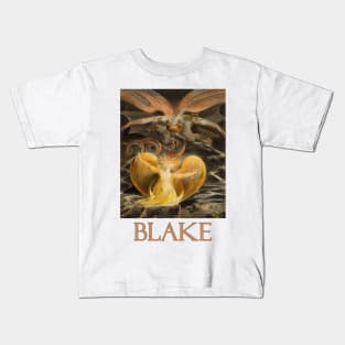 The Great Red Dragon by William Blake Kids T-Shirt